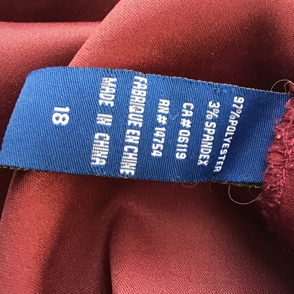 Women's Burgundy Jacket - Picture 6 of 11